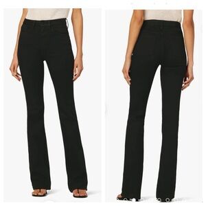 Joe's Jeans Hi (Rise) Honey sz 26 Curvy Bootcut Black Regan Wash Denim Jeans